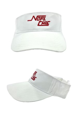 White NOPI Chic Visor